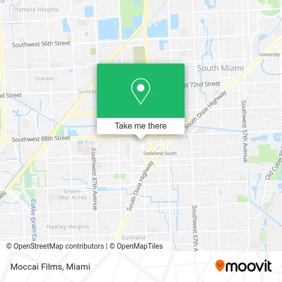 Moccai Films map