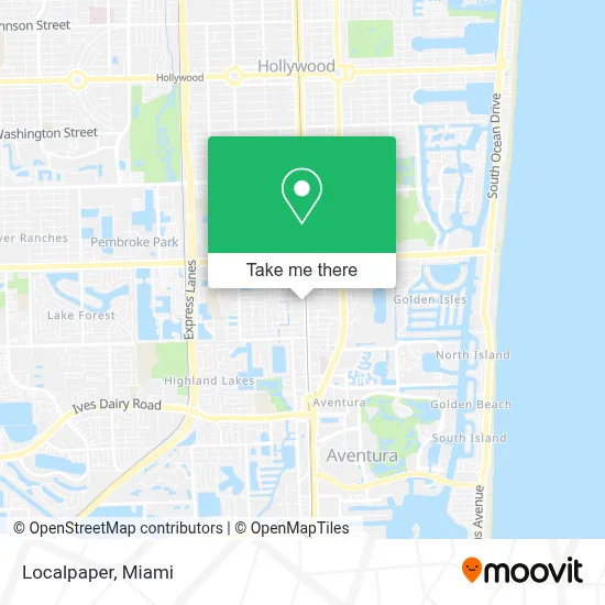 Localpaper map