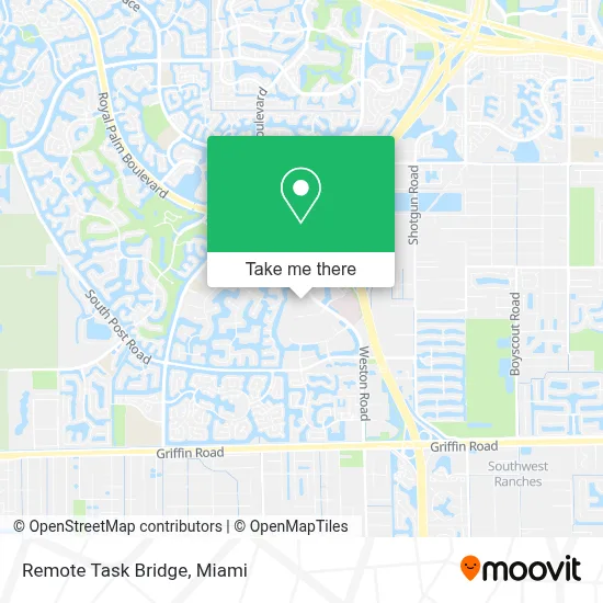 Remote Task Bridge map