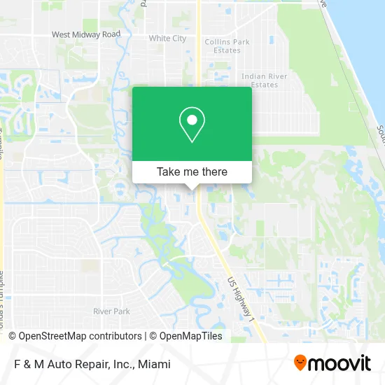 F & M Auto Repair, Inc. map