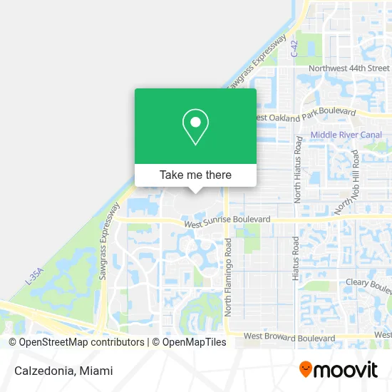 Calzedonia map