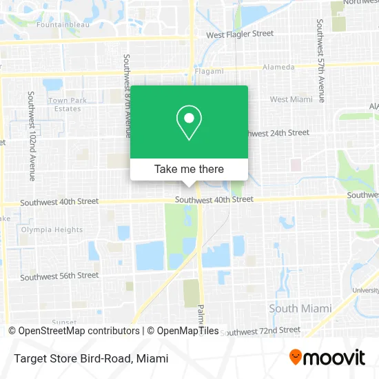 Target Store Bird-Road map