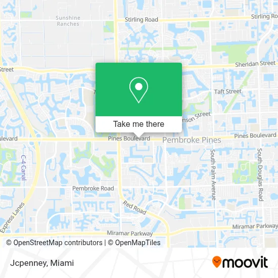 Jcpenney map