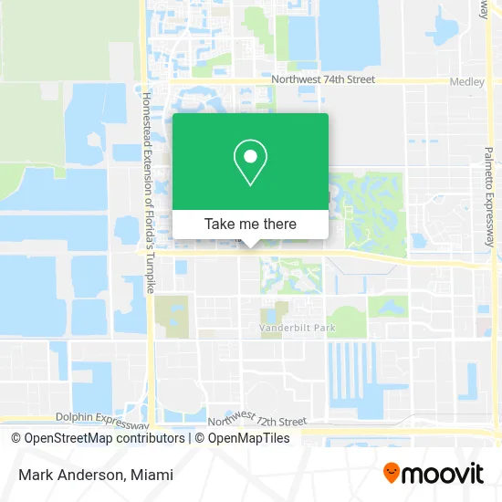 Mark Anderson map
