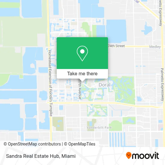 Sandra Real Estate Hub map