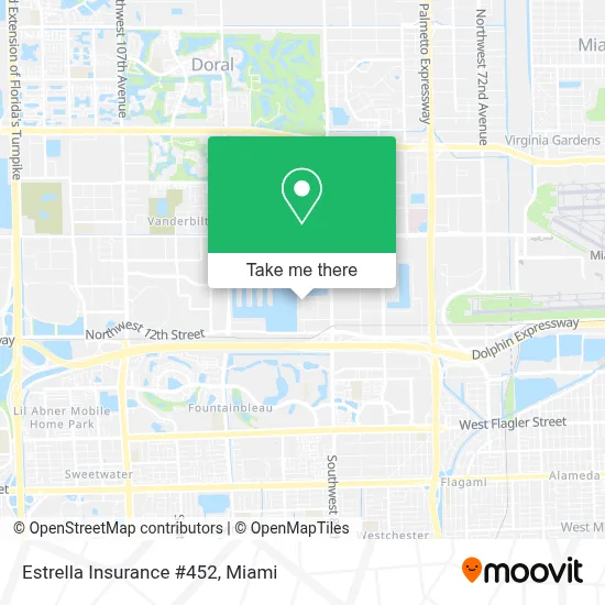 Estrella Insurance #452 map