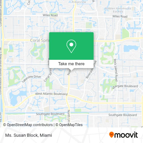 Ms. Susan Block map