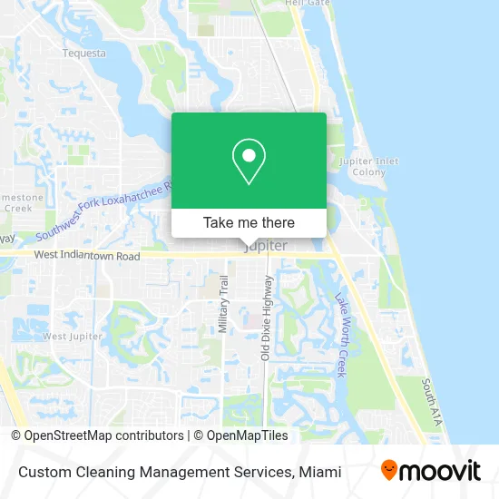 Custom Cleaning Management Services map