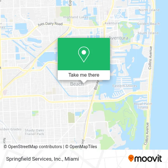 Springfield Services, Inc. map