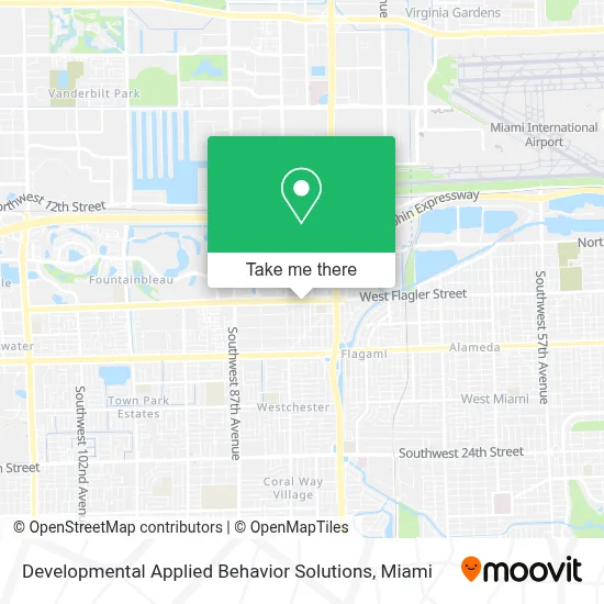 Developmental Applied Behavior Solutions map