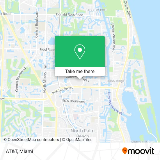 At&T map