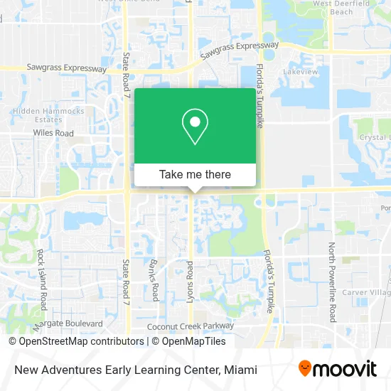 New Adventures Early Learning Center map
