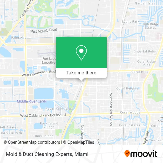Mold & Duct Cleaning Experts map