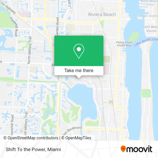 Shift To the Power map