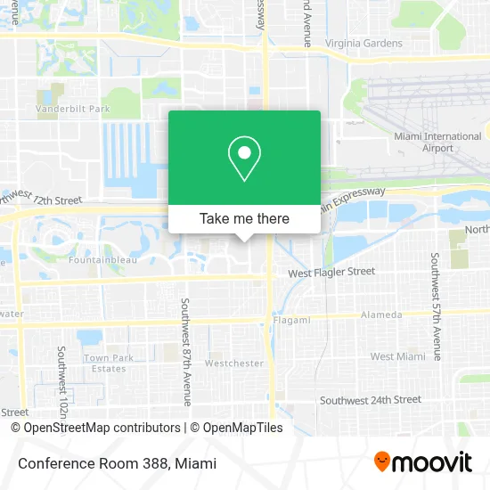 Conference Room 388 map