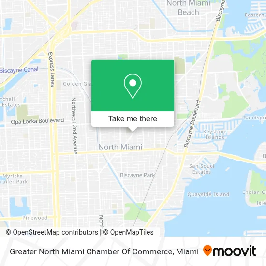 Greater North Miami Chamber Of Commerce map