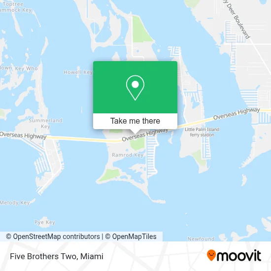 Five Brothers Two map