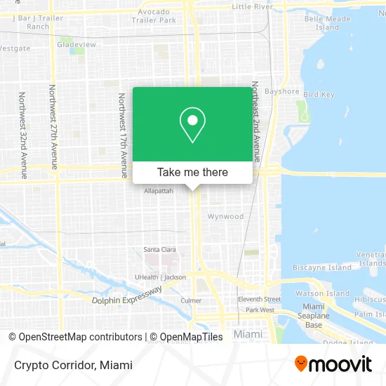 Crypto Corridor map