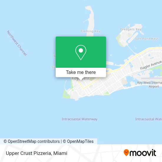 Upper Crust Pizzeria map