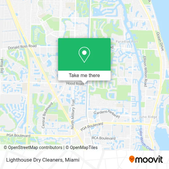Lighthouse Dry Cleaners map
