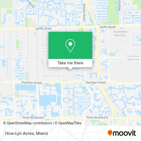 How-Lyn Acres map