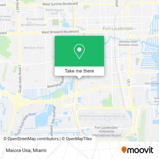 Maiora Usa map