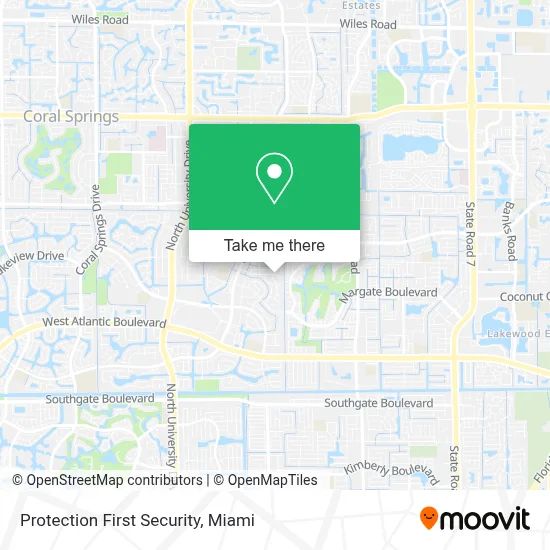 Protection First Security map