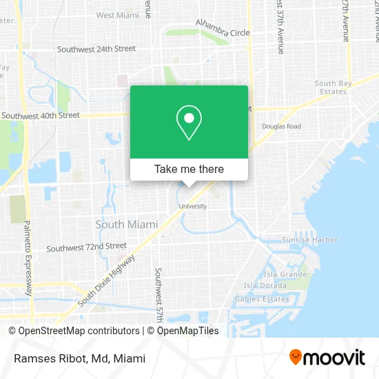 Ramses Ribot, Md map