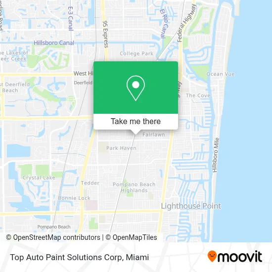 Top Auto Paint Solutions Corp map