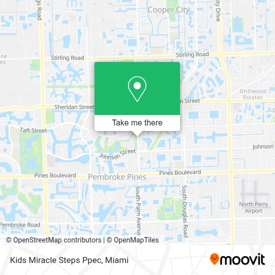 Kids Miracle Steps Ppec map