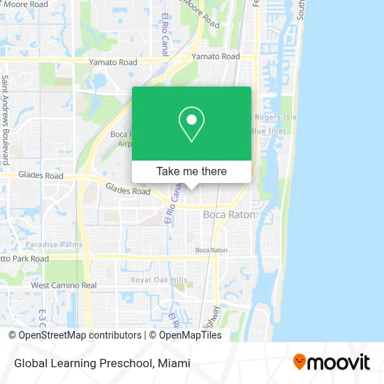 Global Learning Preschool map