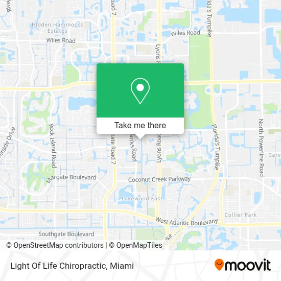 Light Of Life Chiropractic map