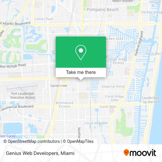 Genius Web Developers map