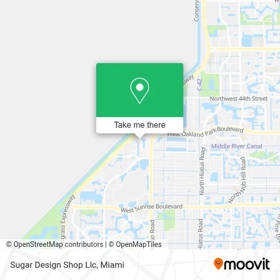 Sugar Design Shop Llc map
