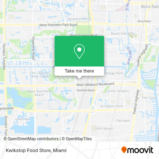Kwikstop Food Store map