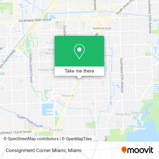 Consignment Corner Miami map