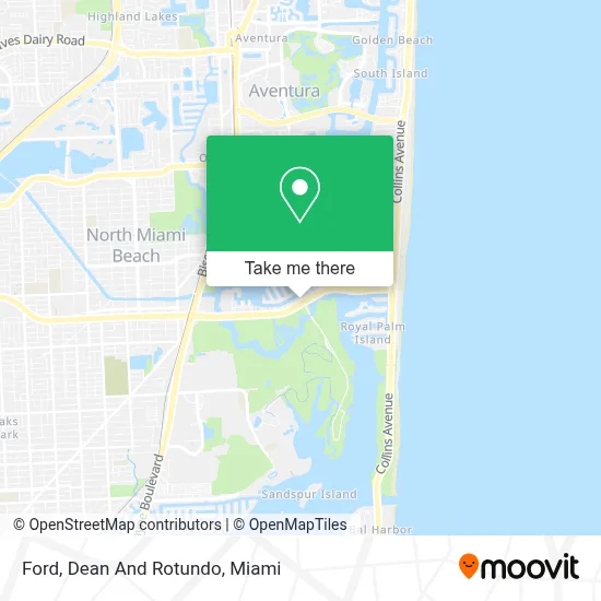 Ford, Dean And Rotundo map