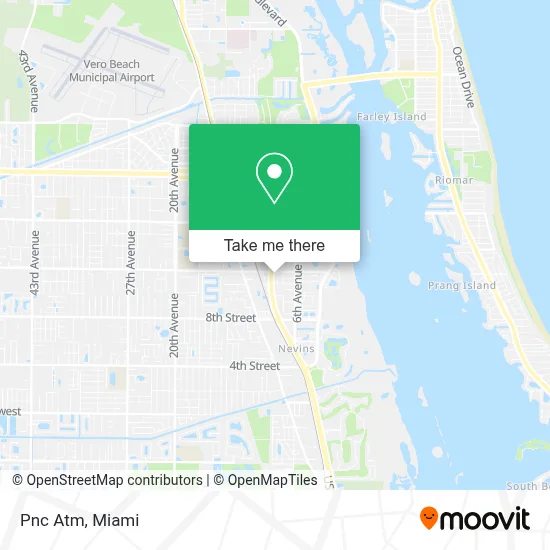 Pnc Atm map