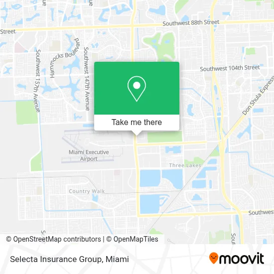 Selecta Insurance Group map