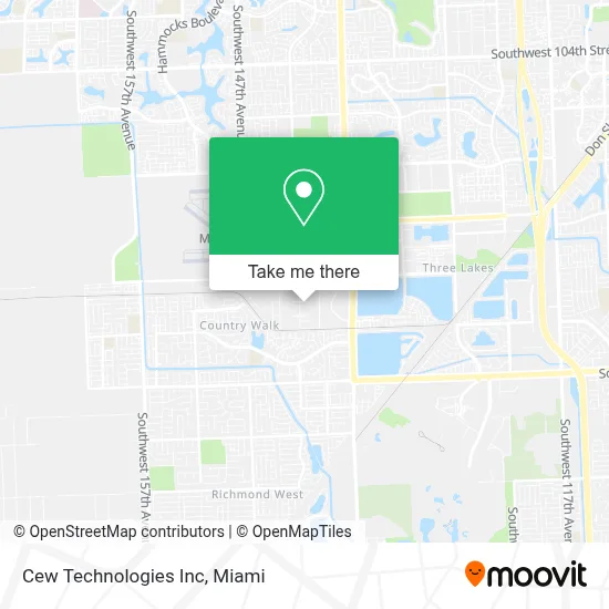 Cew Technologies Inc map