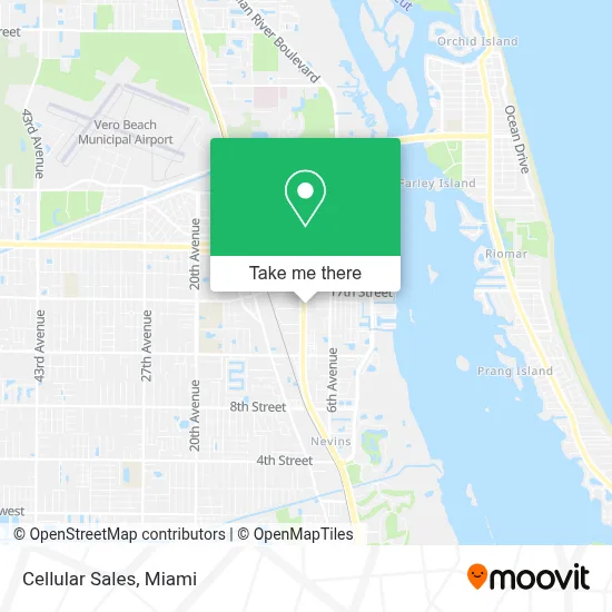 Cellular Sales map