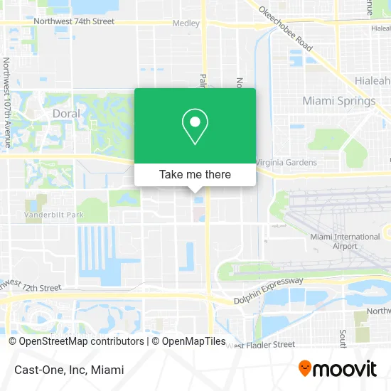 Cast-One, Inc map