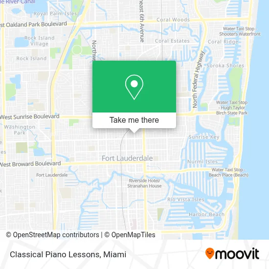 Classical Piano Lessons map