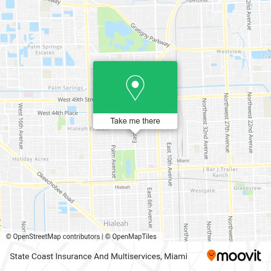 State Coast Insurance And Multiservices map