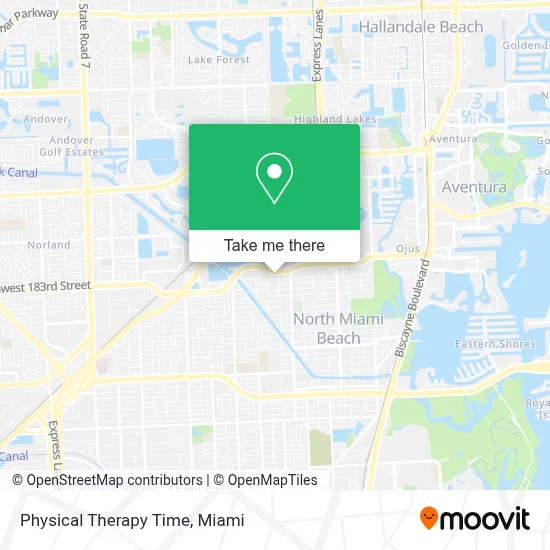 Physical Therapy Time map