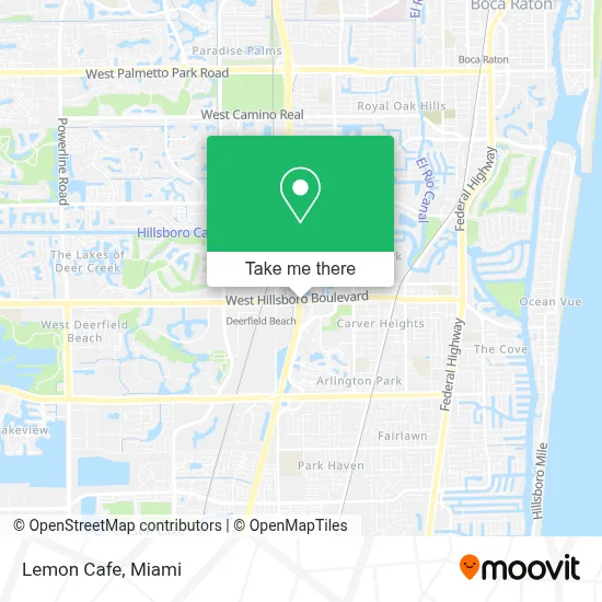 Lemon Cafe map