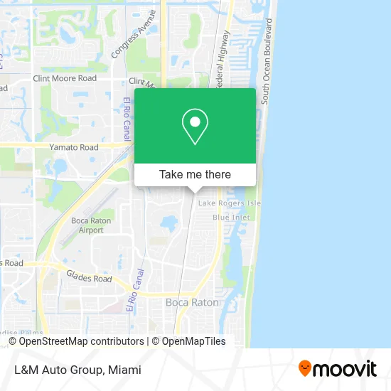 L&M Auto Group map