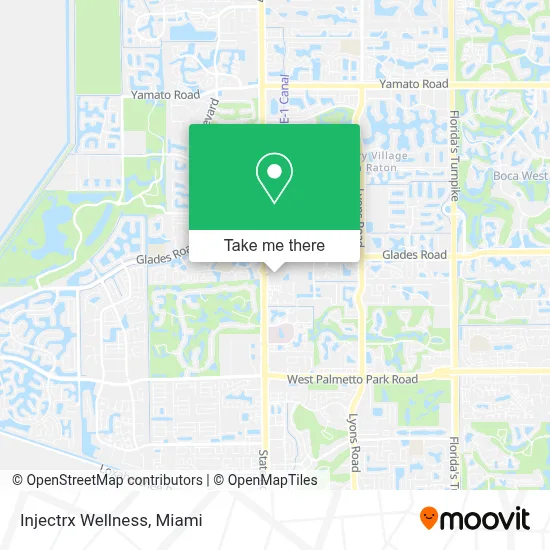 Injectrx Wellness map