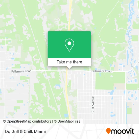 Dq Grill & Chill map