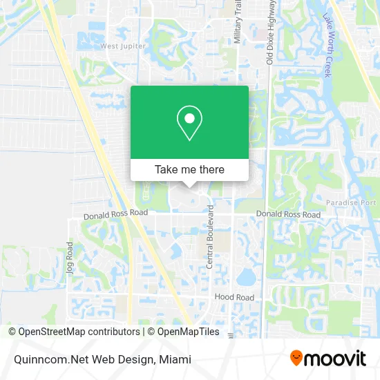 Quinncom.Net Web Design map